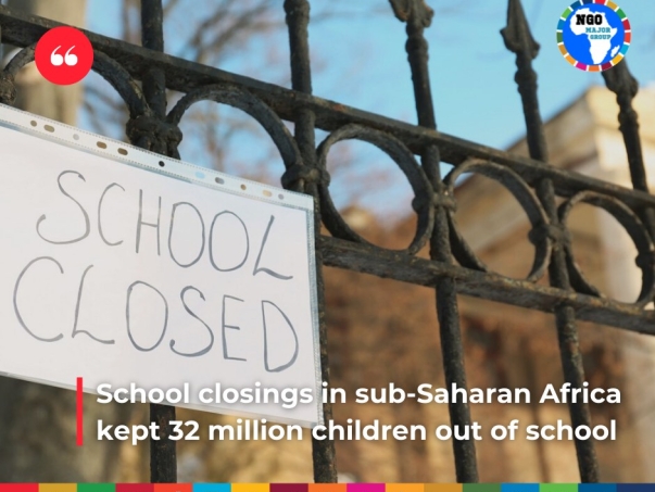 School closings in sub-Saharan Africa kept 32 million children out of school