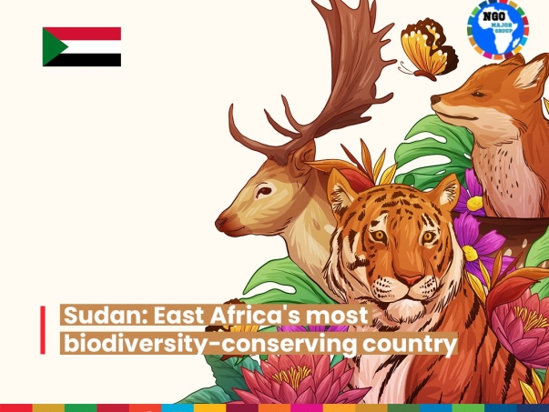 Sudan-East Africa's most biodiversity-conserving country
