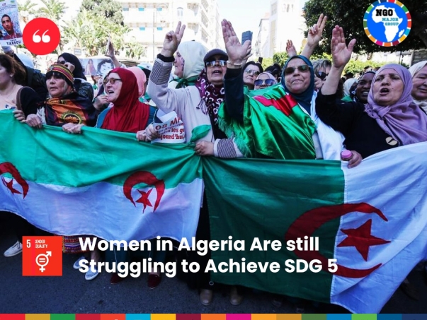 Women in Algeria Are still Struggling to Achieve SDG 5